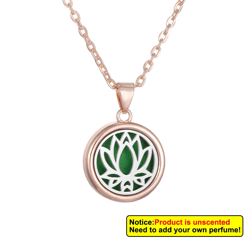 Necklace Jewelry Essential Oil Diffuser Necklace