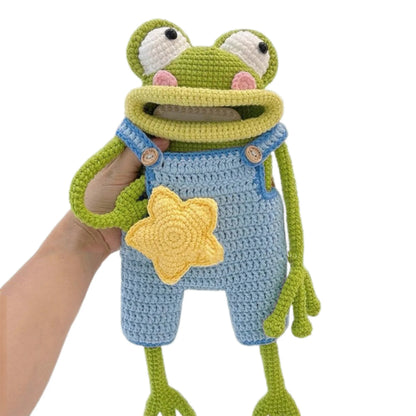 DIY Crochet Frog Phone Bag Kit