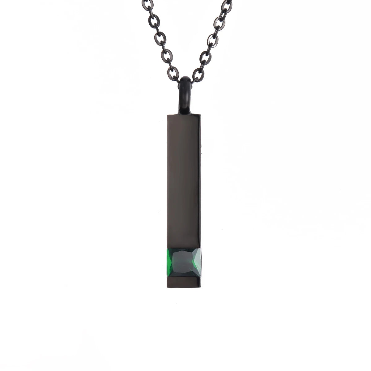 Black Jewelry Cube Stainless  Necklace 12 Kinds Jewelry