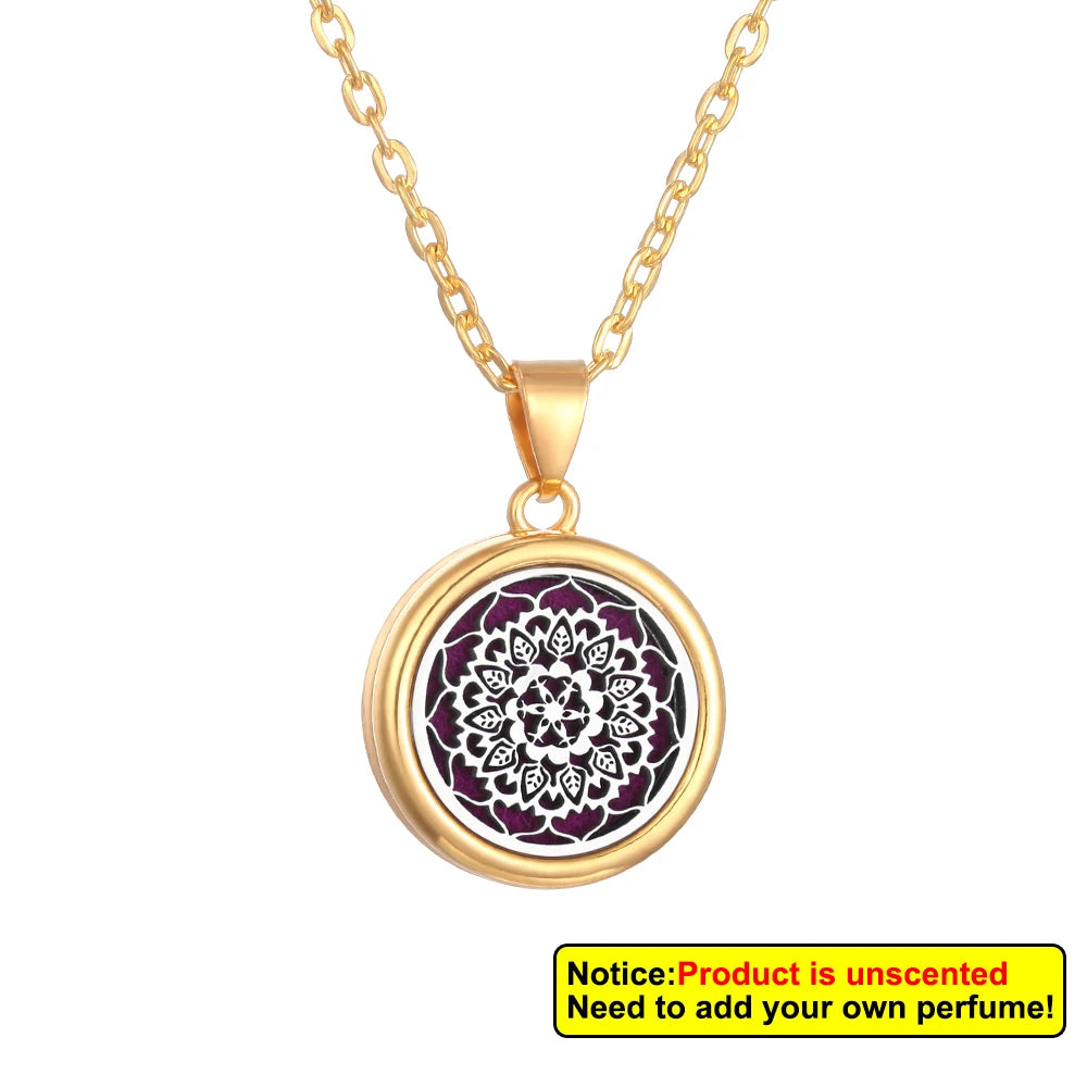 Necklace Jewelry Essential Oil Diffuser Necklace