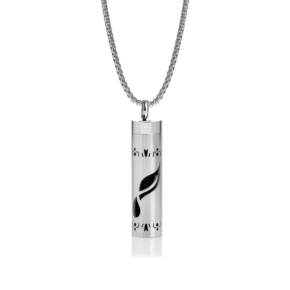 New Aromatherapy Diffuser Necklace LOVE Pattern Stainless Steel Essential Oil Diffuser Lockets