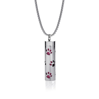 New Aromatherapy Diffuser Necklace LOVE Pattern Stainless Steel Essential Oil Diffuser Lockets