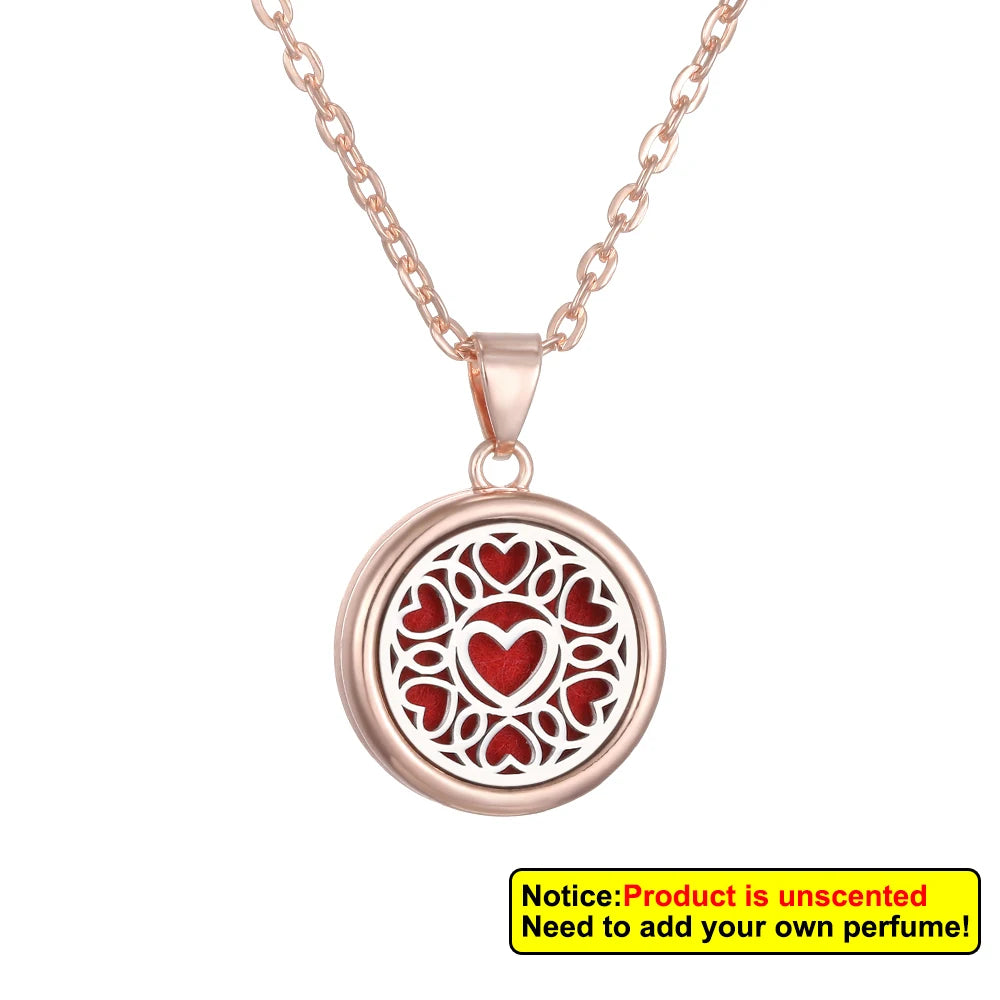Necklace Jewelry Essential Oil Diffuser Necklace