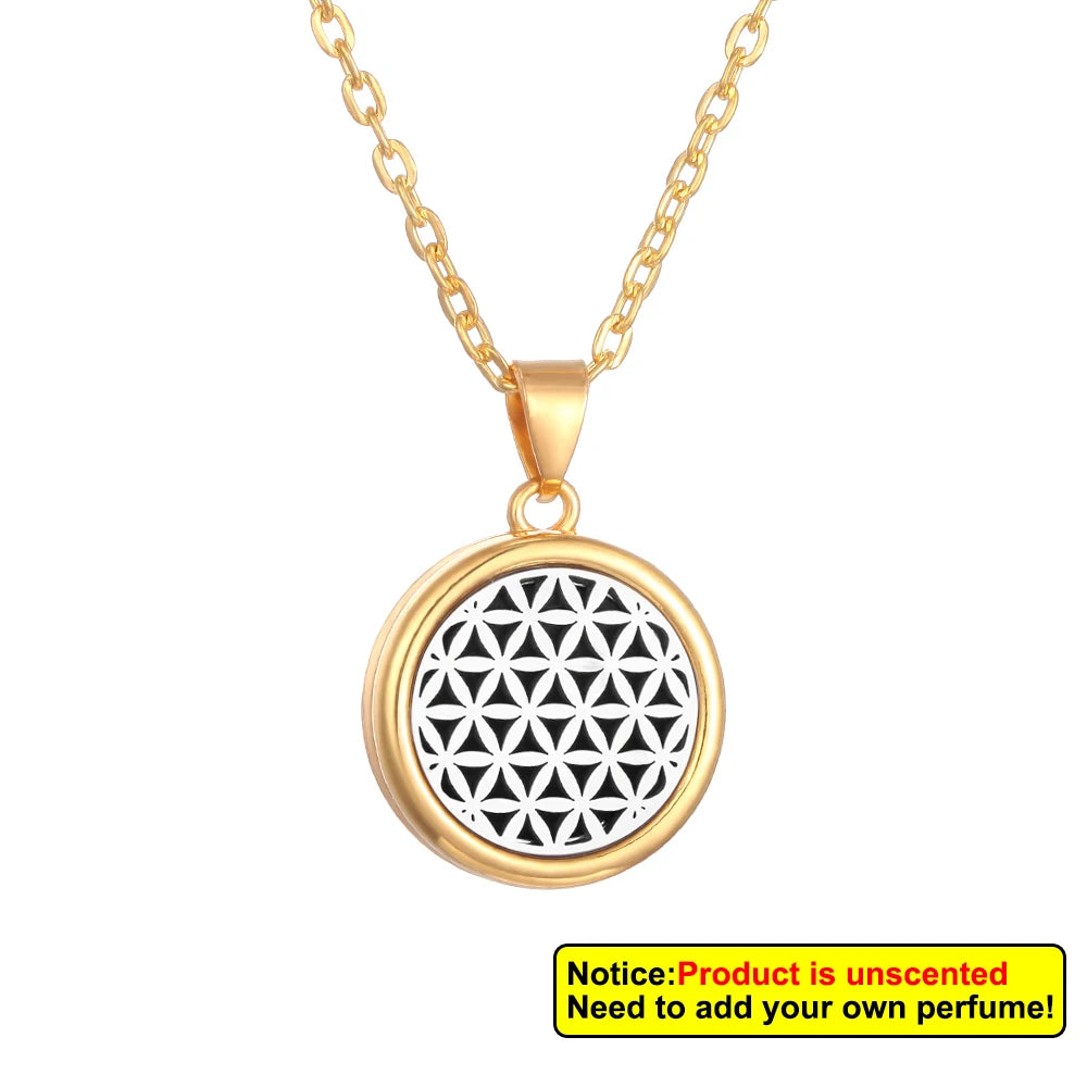 Necklace Jewelry Essential Oil Diffuser Necklace