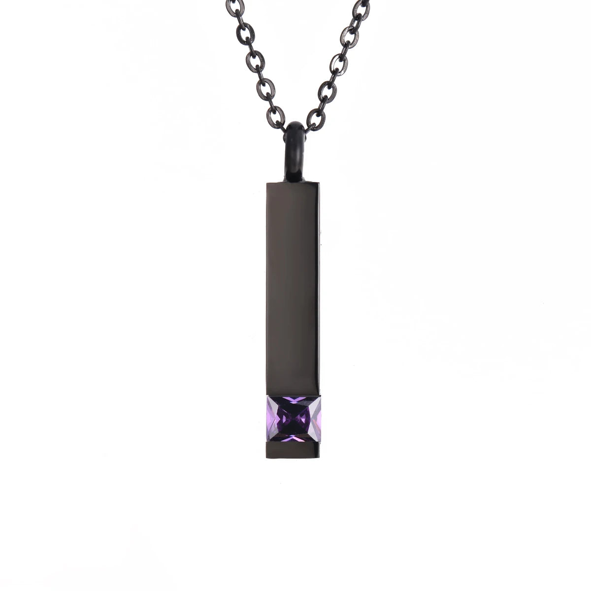 Black Jewelry Cube Stainless  Necklace 12 Kinds Jewelry