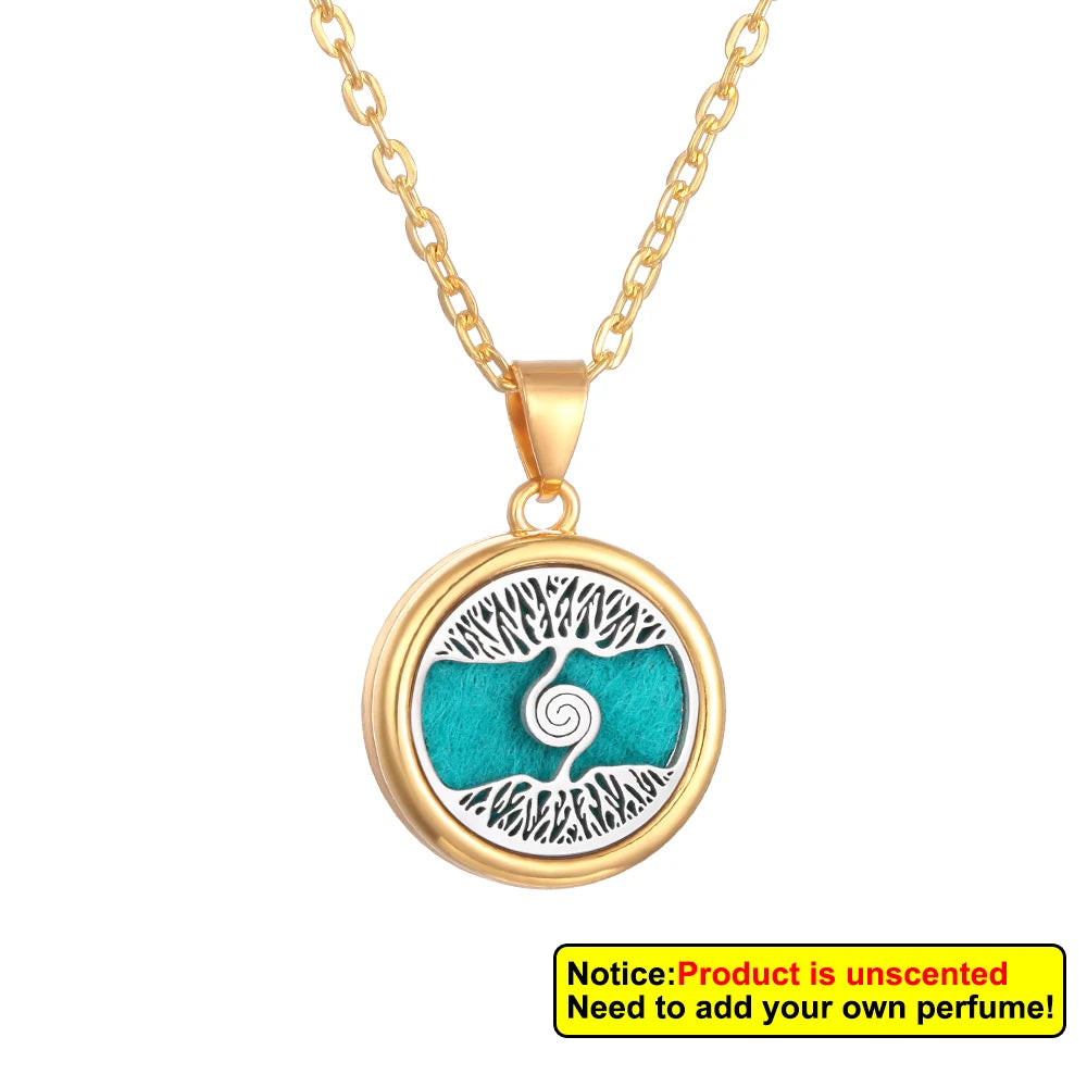 Necklace Jewelry Essential Oil Diffuser Necklace