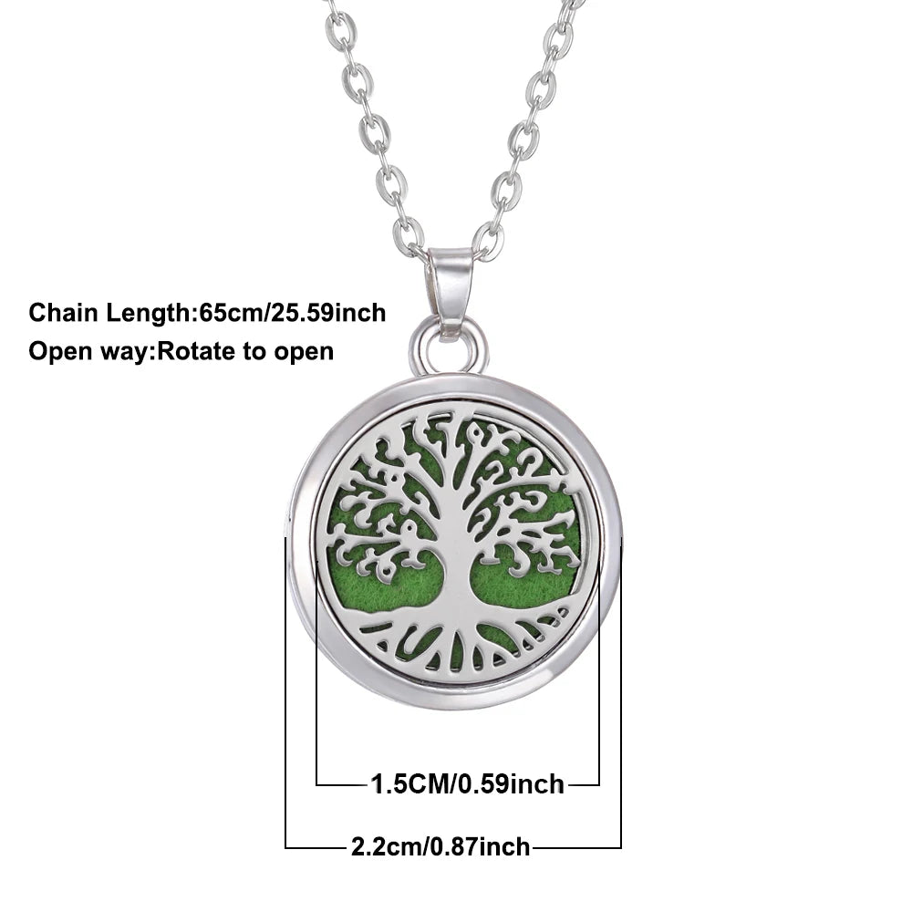 Necklace Jewelry Essential Oil Diffuser Necklace