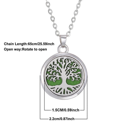 Necklace Jewelry Essential Oil Diffuser Necklace