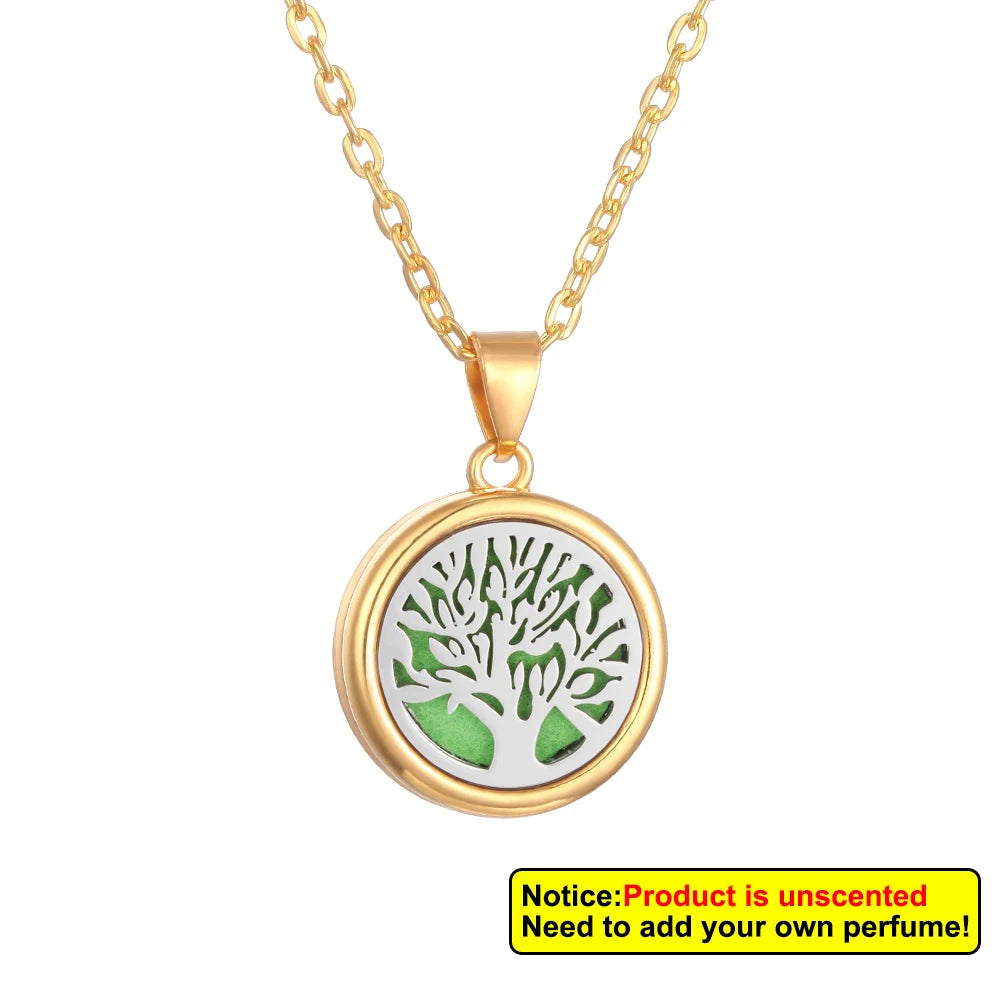 Necklace Jewelry Essential Oil Diffuser Necklace