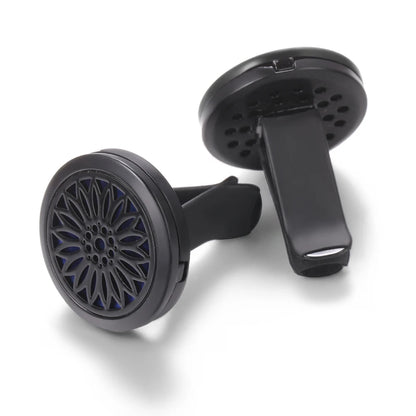 New Car Air Freshener Diffuser Clip Black Hollow Pattern Aromatherapy Lockets Essential Oil Perfume Pendant Car Ornaments Gift