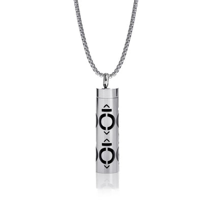 New Aromatherapy Diffuser Necklace LOVE Pattern Stainless Steel Essential Oil Diffuser Lockets