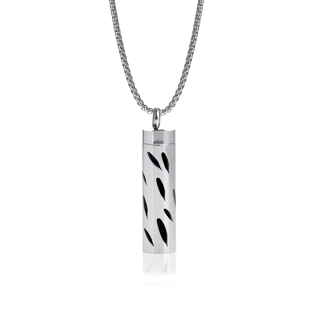 New Aromatherapy Diffuser Necklace LOVE Pattern Stainless Steel Essential Oil Diffuser Lockets