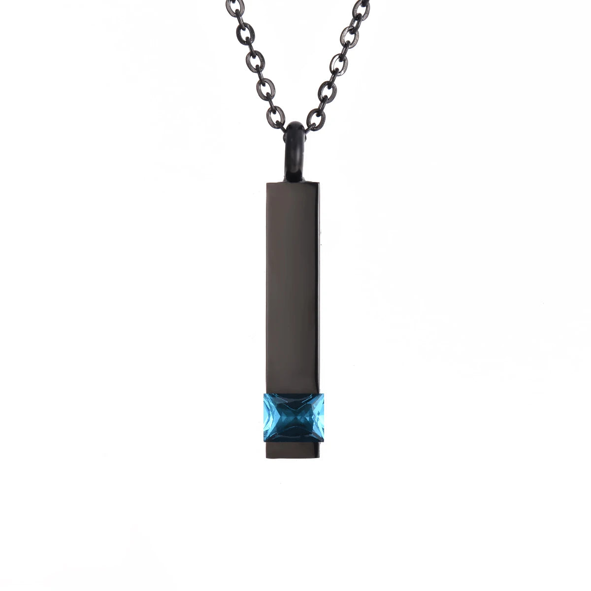 Black Jewelry Cube Stainless  Necklace 12 Kinds Jewelry