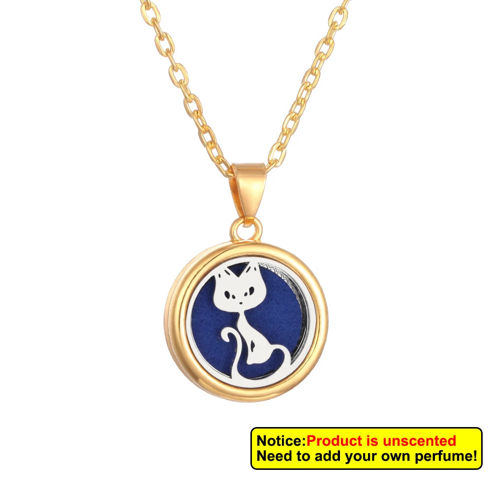 Necklace Jewelry Essential Oil Diffuser Necklace