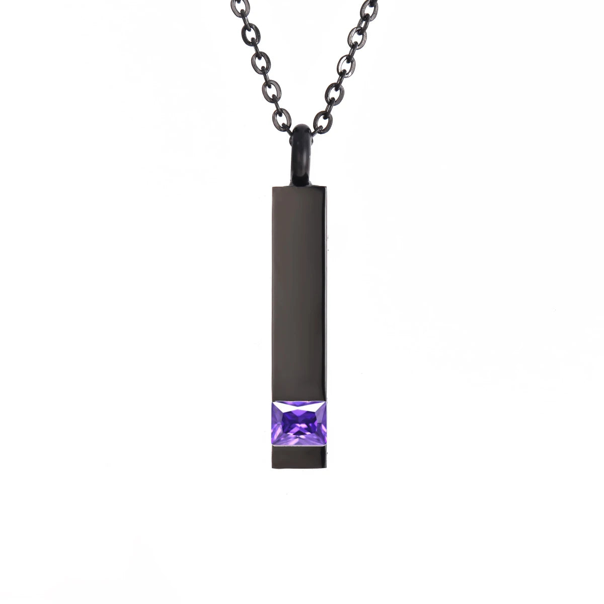 Black Jewelry Cube Stainless  Necklace 12 Kinds Jewelry