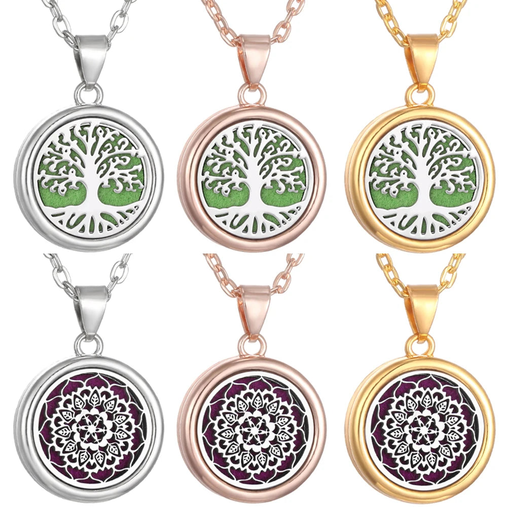 Necklace Jewelry Essential Oil Diffuser Necklace